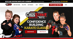 Desktop Screenshot of elkinskarate.com
